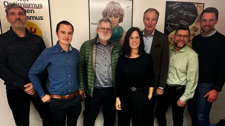 Carsten Tillmann, Niko Spreemann, Sandra Schulte, Dr. Matthias Heider, Gregor du Moulin und Max...