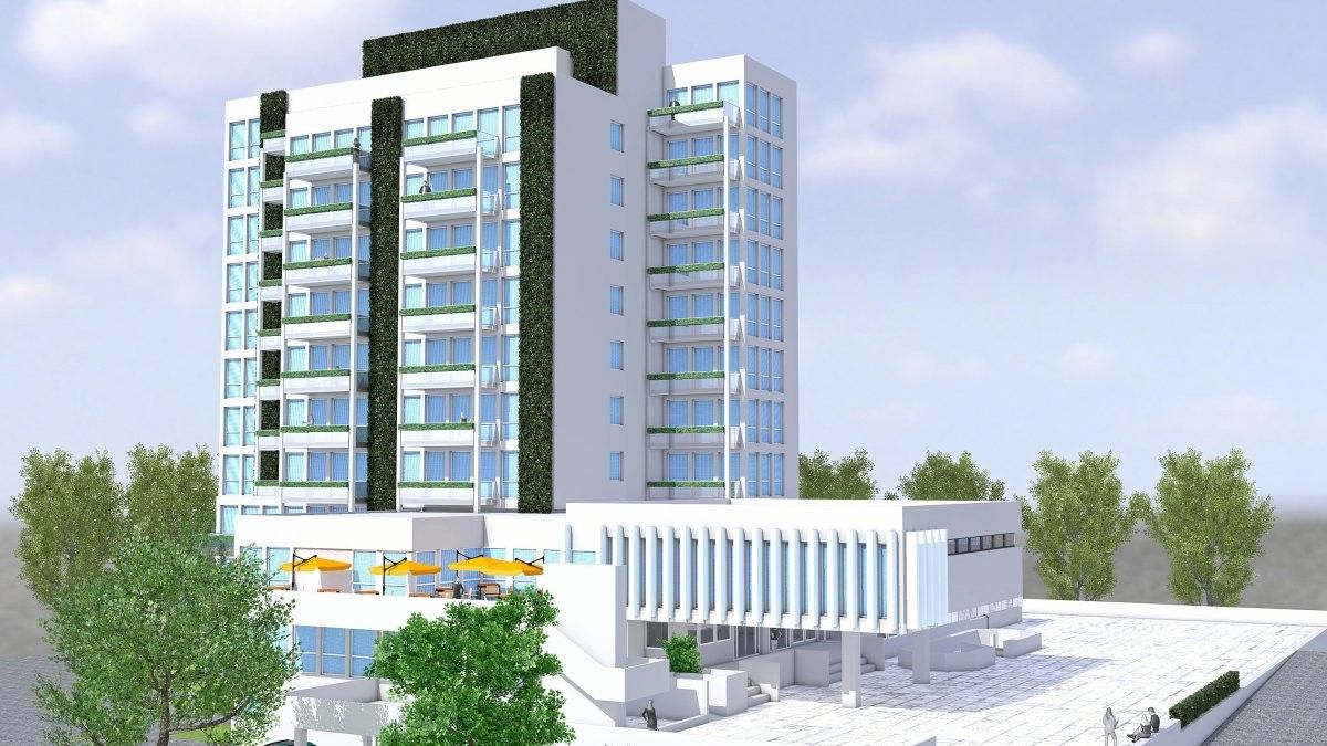 So stellt sich der Olper Architekt Axel Stracke das zum Wohngebäude umgestaltete Rathaus vor. von Architekturbüro Stracke