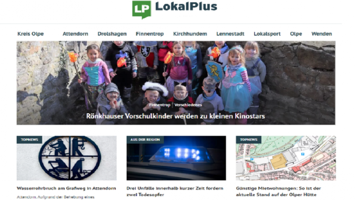 Die neue Printausgabe von LokalPlus erscheint ab 1. April jeden Abend. von LP