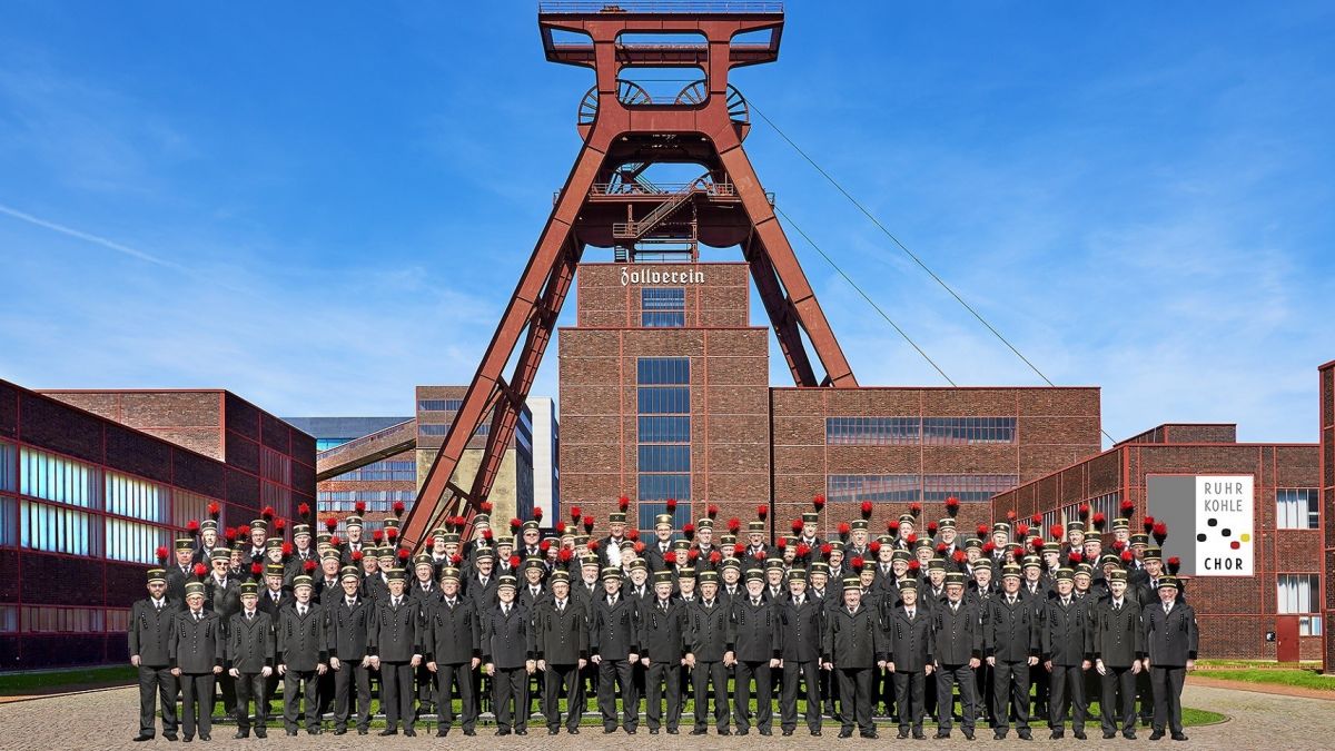 Keine Frage: Der Ruhrkohle Chor wird das Publikum in Meggen begeistern. von privat