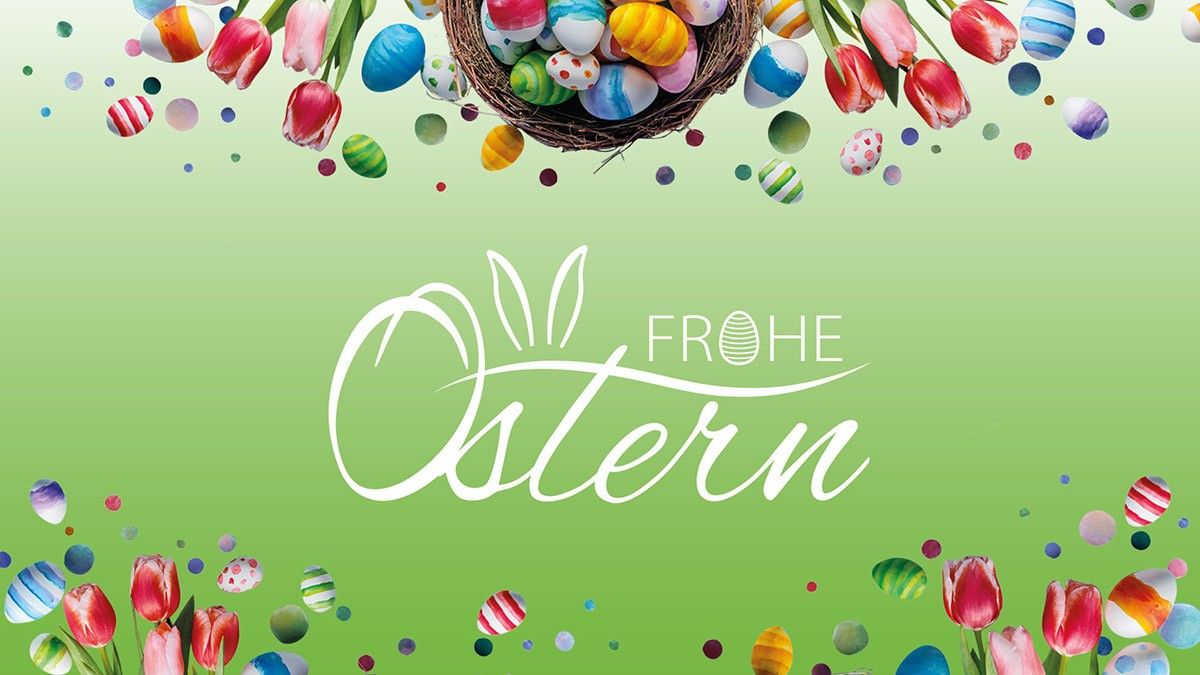 Frohe Ostern von Grafik: Sophia Poggel