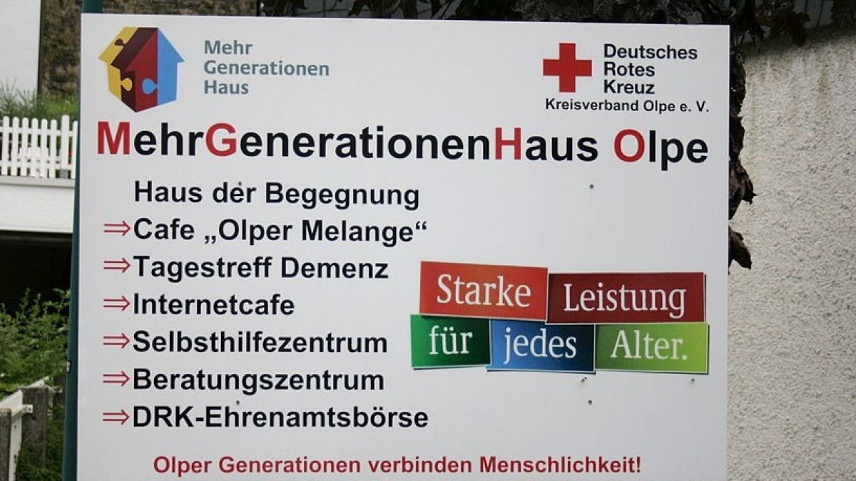 Mehrgenerationenhaus Olpe, DRK-Haus der Begegnung von privat