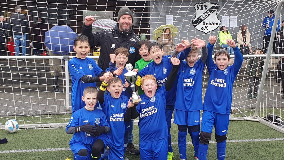 Die E-Jugend des SC LWL gewann das Turnier in Helden. von privat