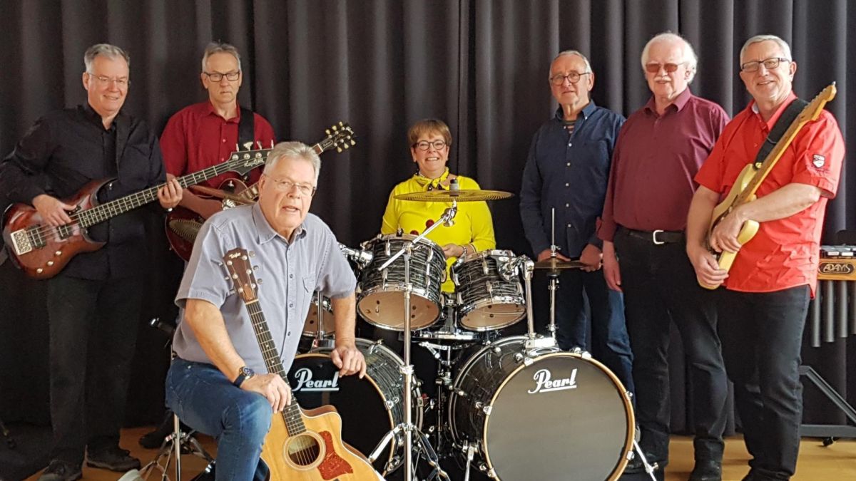 Die Oldie-Cover-Band 60+ veranstaltet ein Benefizkonzert. von privat