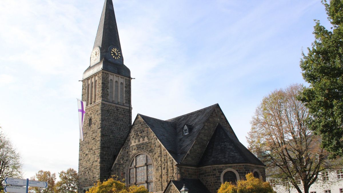 Die evangelische Erlöserkirche in Attendorn. von privat