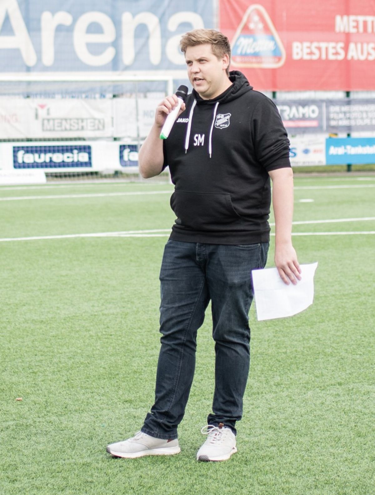 Der sportliche Leiter Simon Machula wurde in seinem Amt bestätigt. von privat