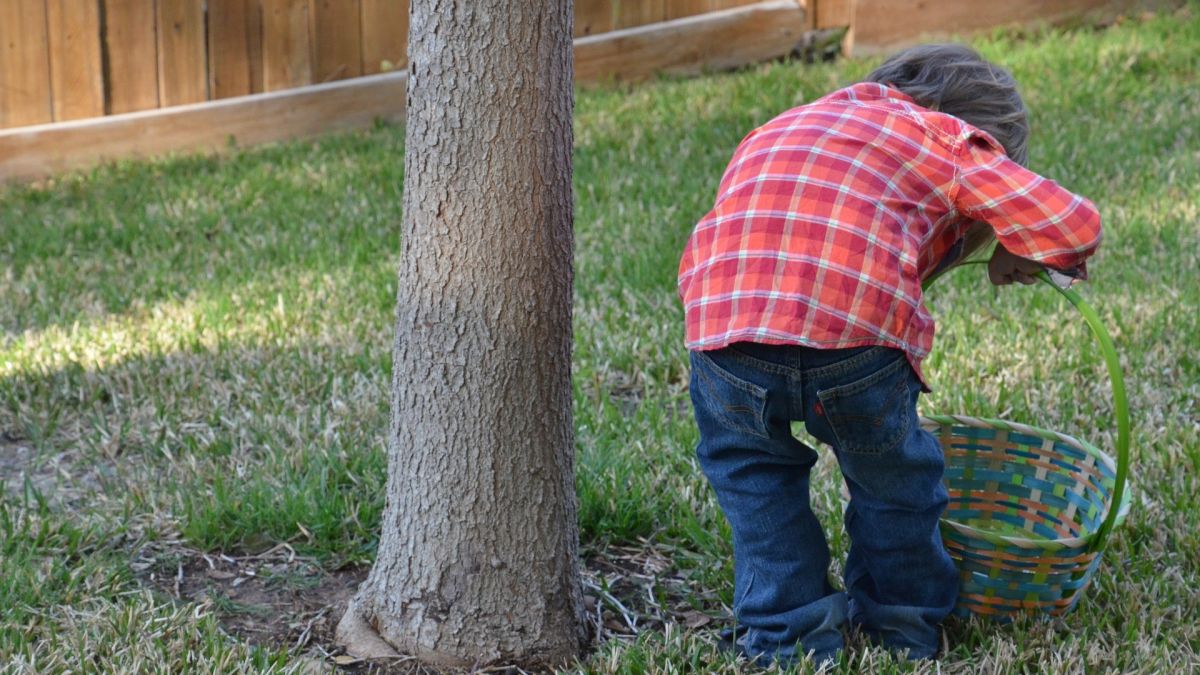 Für die Kinder stand die Ostereiersuche im Mittelpunkt. von Symbolfoto: Pixabay.com