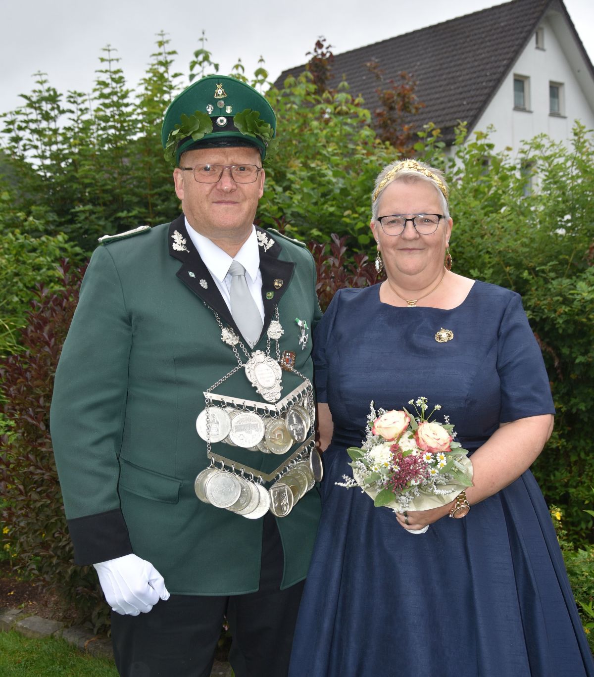 Das Königspaar Markus und Ingrid Wortmann übergibt am Wochenende sein Zepter. von Nicole Voss