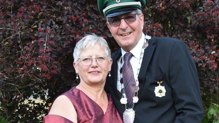 Das derzeitige Königspaar Karl-Heinz und Renate Vitt.