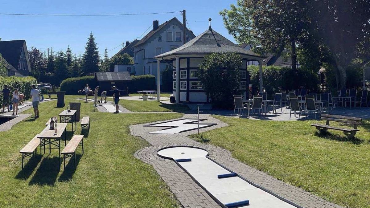 Die Minigolfanlage in Elspe öffnet wieder. von privat