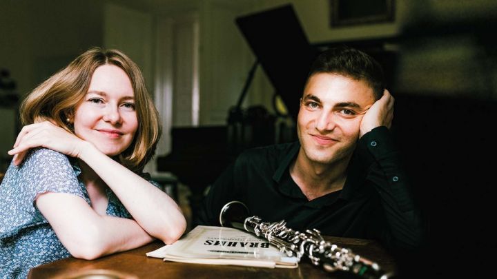 Das Duo Étere, bestehend aus Davit Sarukhanyaan (Klarinette) und Tatiana Verbeke (Klavier)...