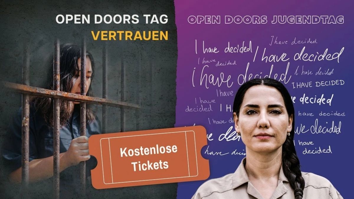 Für die Teilnahme an der Veranstaltungen gibts kostenlose Tickets. von privat