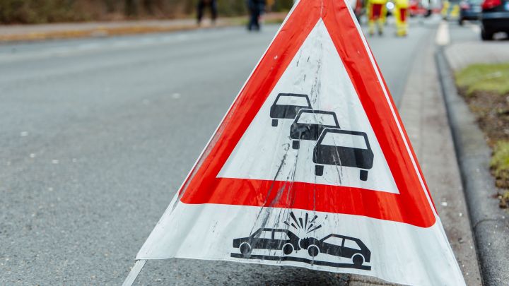 Symbolfoto für Verkehrsunfälle.