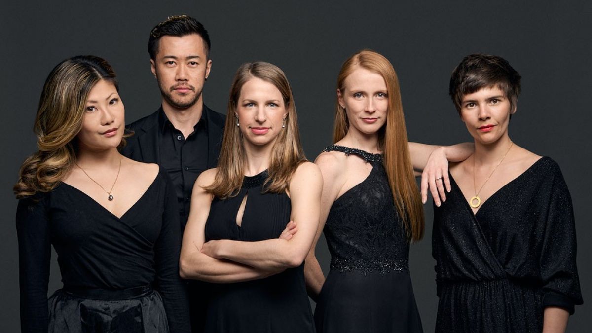 Die fünf jungen Mitglieder des Quintetts werden ihr Publikum mit einer sommerlichen Musik verwöhnen. von privat