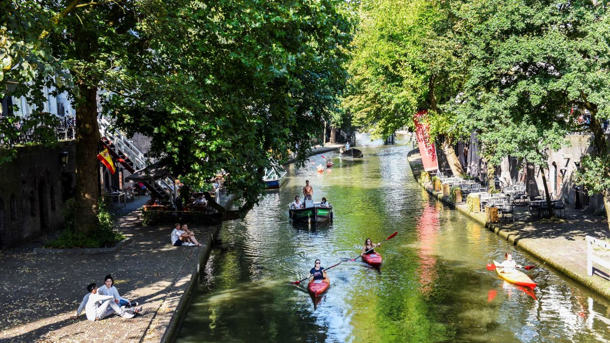 Utrecht ist auch für seine malerischen Grachten bekannt. von Utrecht Marketing