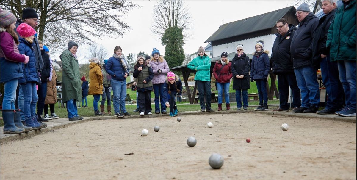 Das Boule-Turnier kam sehr gut an. von privat