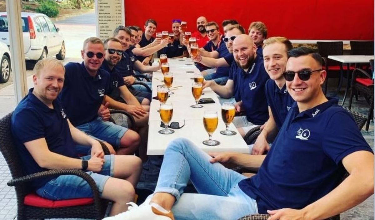 Die Kegelbrüder sind auch noch in anderen Vereinen aktiv und nutzen ihre Treffen auch, um sich untereinander zu vernetzen. von privat