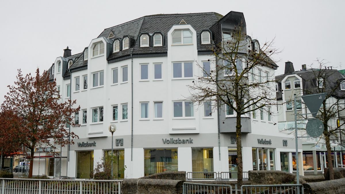 Die Hauptstelle der Volksbank Olpe in der Franziskanerpassage. von Volksbank Olpe