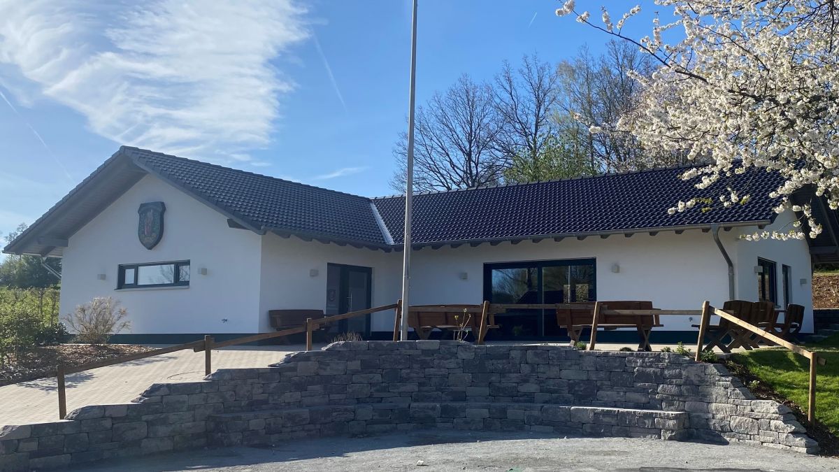 Das neue Vereinsheim der Elber Schützen wird am 14. Mai 2023 eingeweiht. von privat