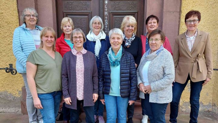 Die Helferinnen des Team Lebenscafé des Trauerangebots in Wenden: Angelika Theile, Petra...