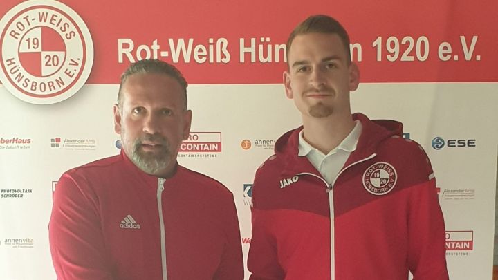 Tim Koch (rechts) ist neuer Co-Trainer bei der Reservemannschaft vom Löffelberg.