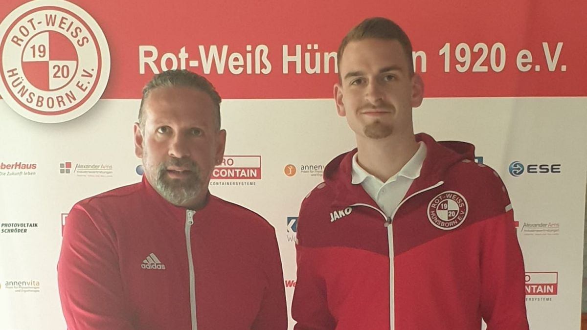 Tim Koch (rechts) ist neuer Co-Trainer bei der Reservemannschaft vom Löffelberg. von privat