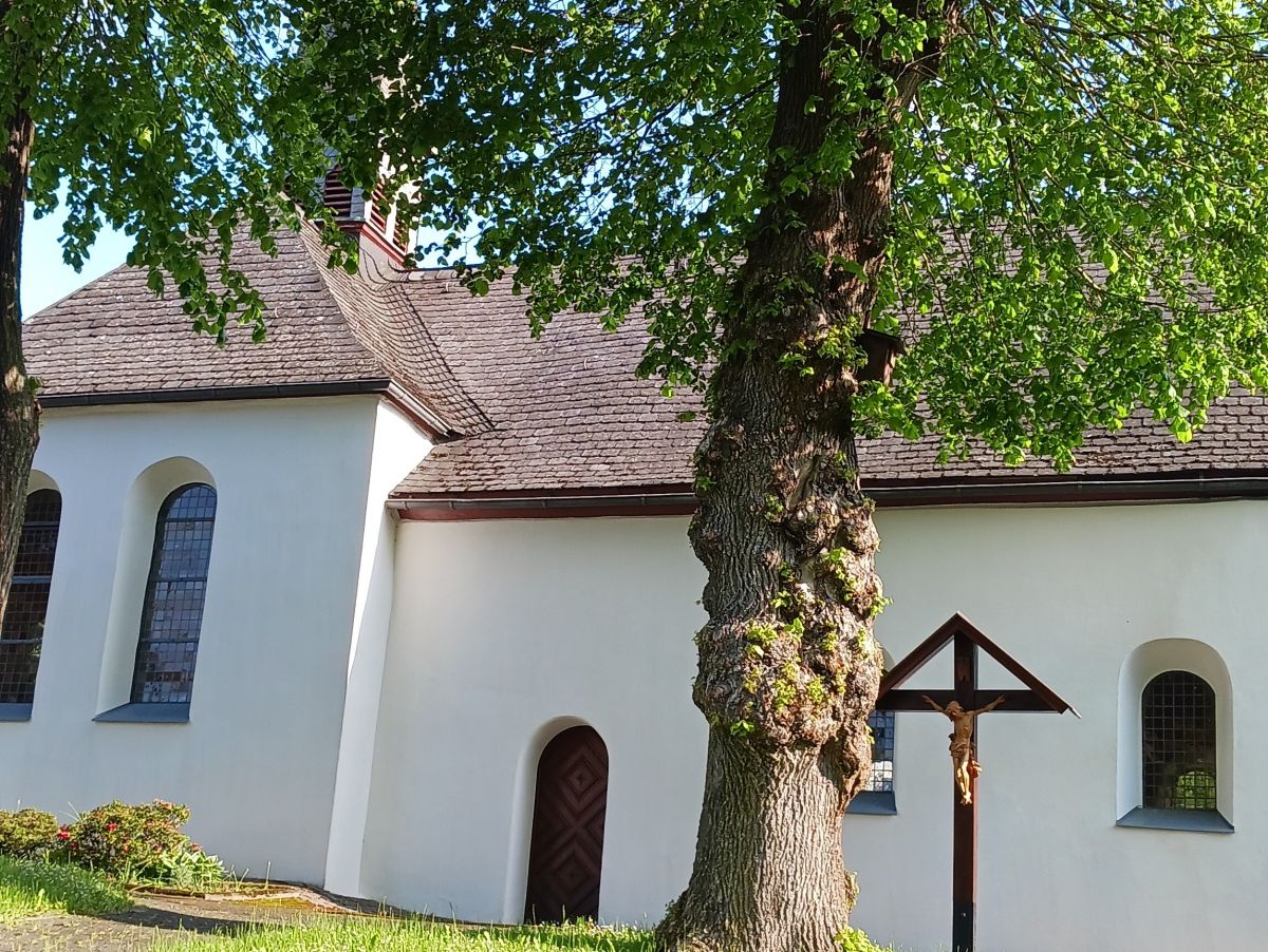 Die denkmalgeschützte Hubertus-Kapelle. von privat