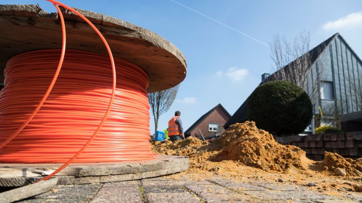 Glasfaser-Netzausbau
