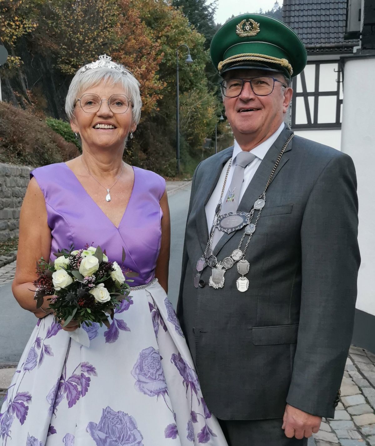 Kaiserpaar Karl-Heinz und Irmgard Winkelmann. von privat