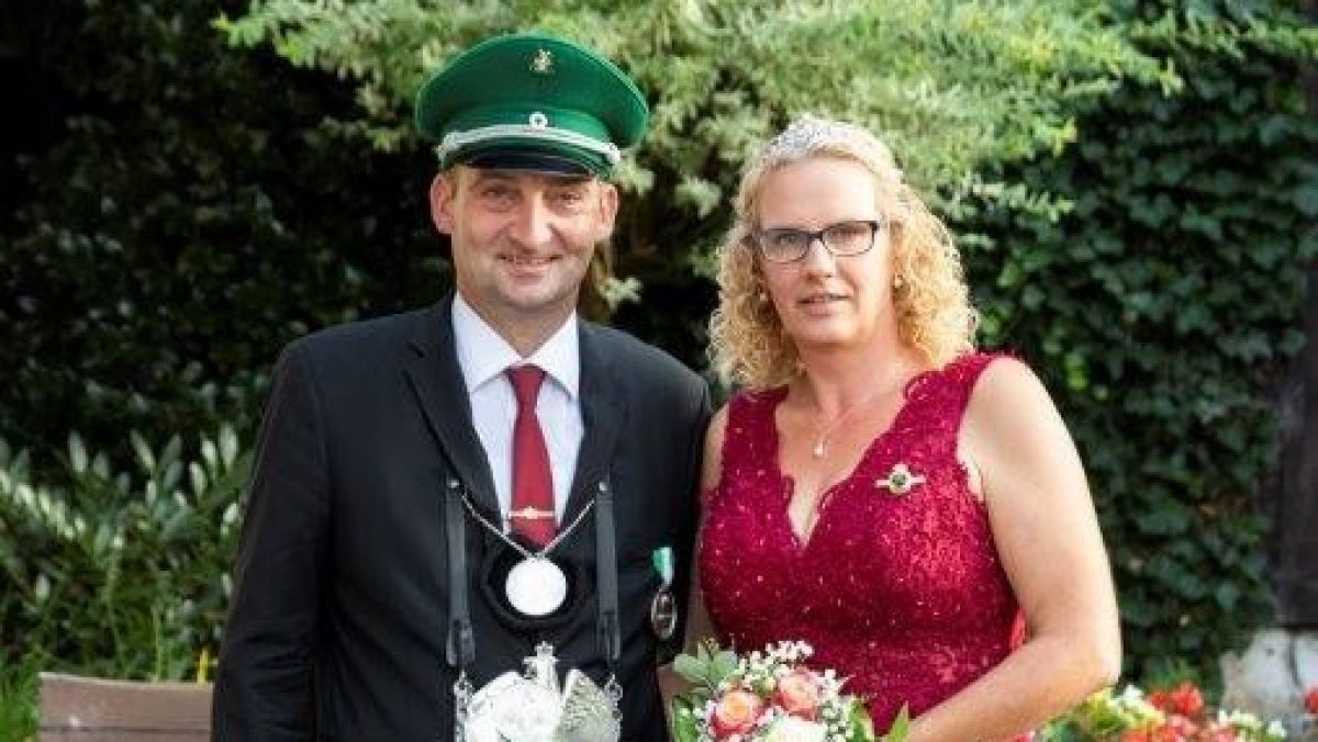 Das Königspaar Thomas und Patricia Falke. von privat
