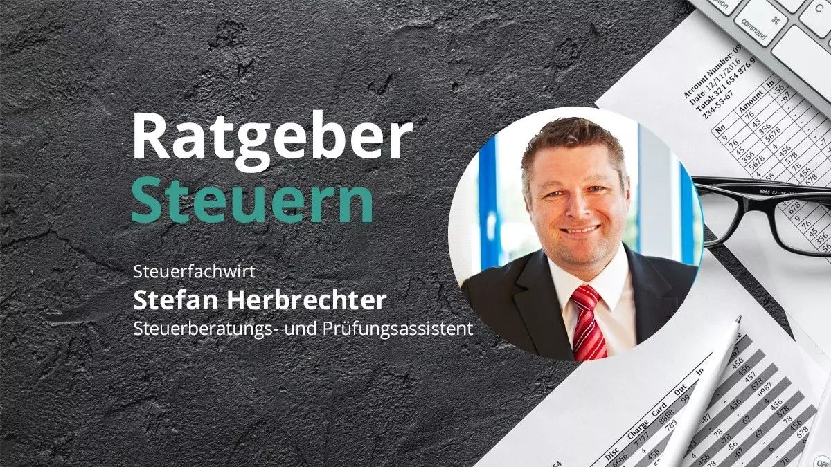 Ratgeber Steuern im Juni mit Stefan Herbrechter. von privat