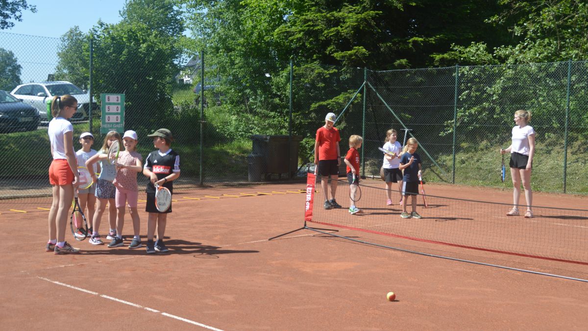Schnuppertraining beim TC Rahrbachtal. von privat
