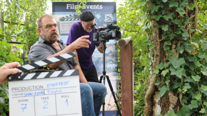 Mit dem Team der Schau-Events GmbH kann jeder zum Schauspieler in einem Kurzfilm werden.