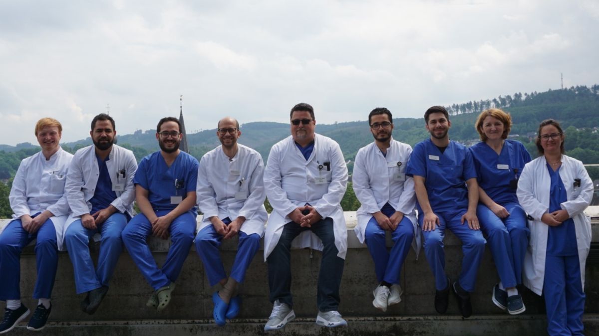 Das Team der Kardiologie an der Helios Klinik Attendorn. von Helios Klink Attendorn