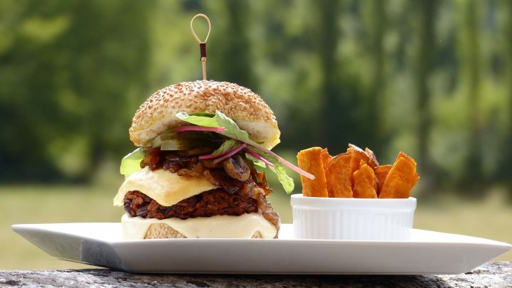 Vegetarische Burger-Varianten gibt es heute von Melli Heuel.