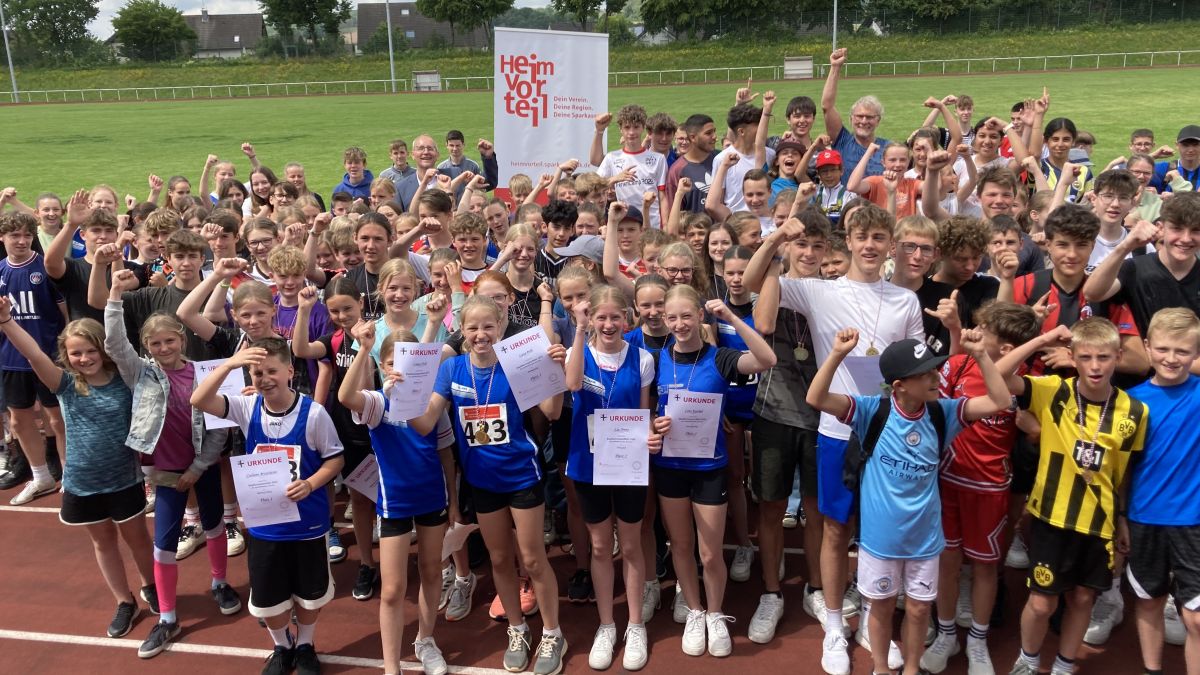 Jubel bei den Siegern und Freude bei allen Teilnehmern. von privat