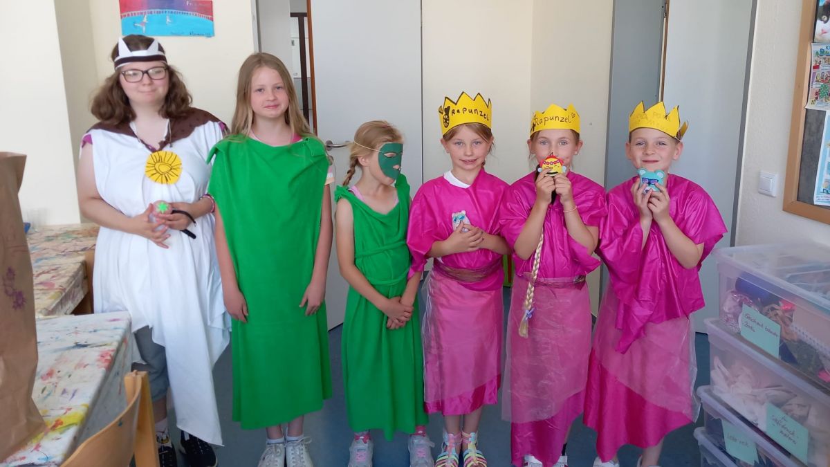 Die zweite Ferienwoche in der OT Olpe stand unter dem Motto „Kindheitshelden“. von privat