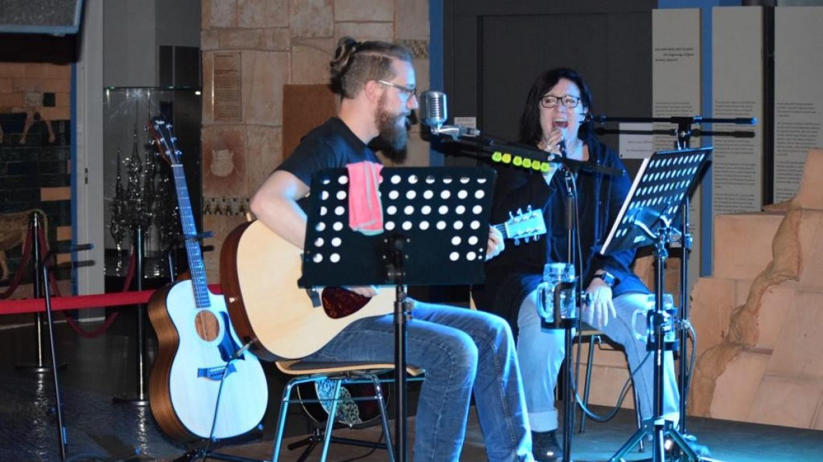 Gewächshauskonzert in Langenei. von privat