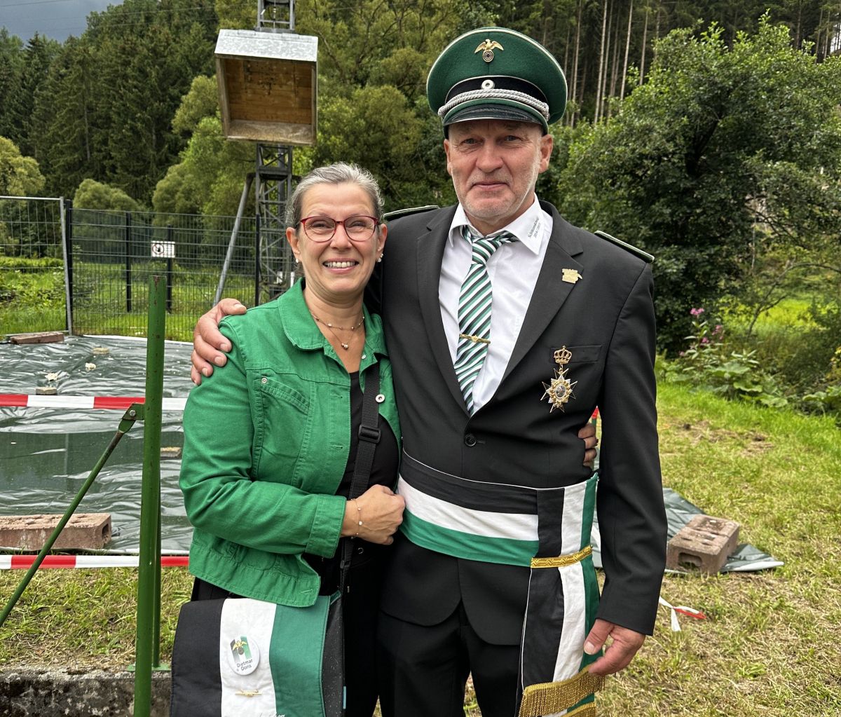 Dietmar Wagner und Doris Welticke sind das neue Kaiserpaar in Listerscheid. von privat