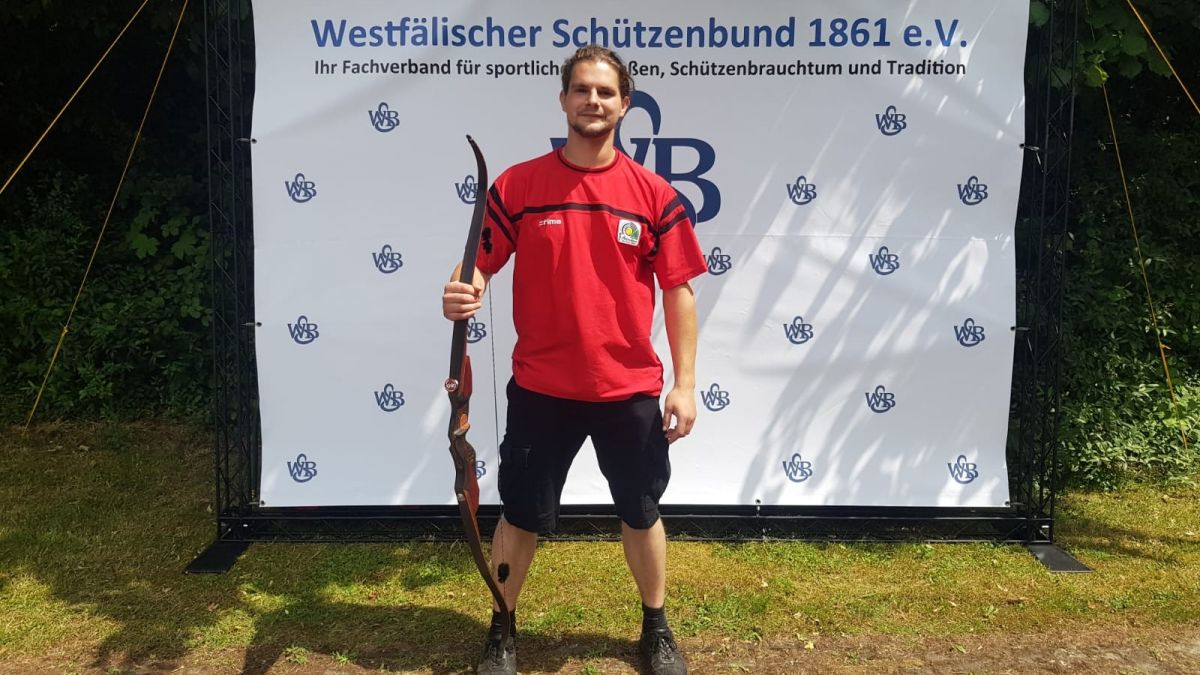 Fiete Plessner qualifizierte sich mit dem Blankbogen dabei. von privat