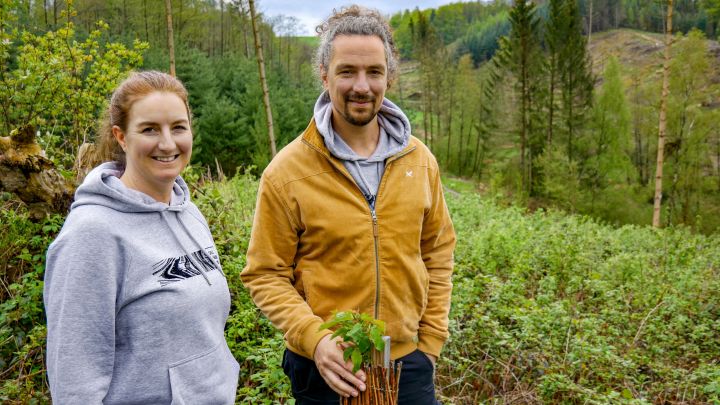 Der Deutsche Waldpreis geht an Lisa und Timo Gelzhäuser aus Kierspe.