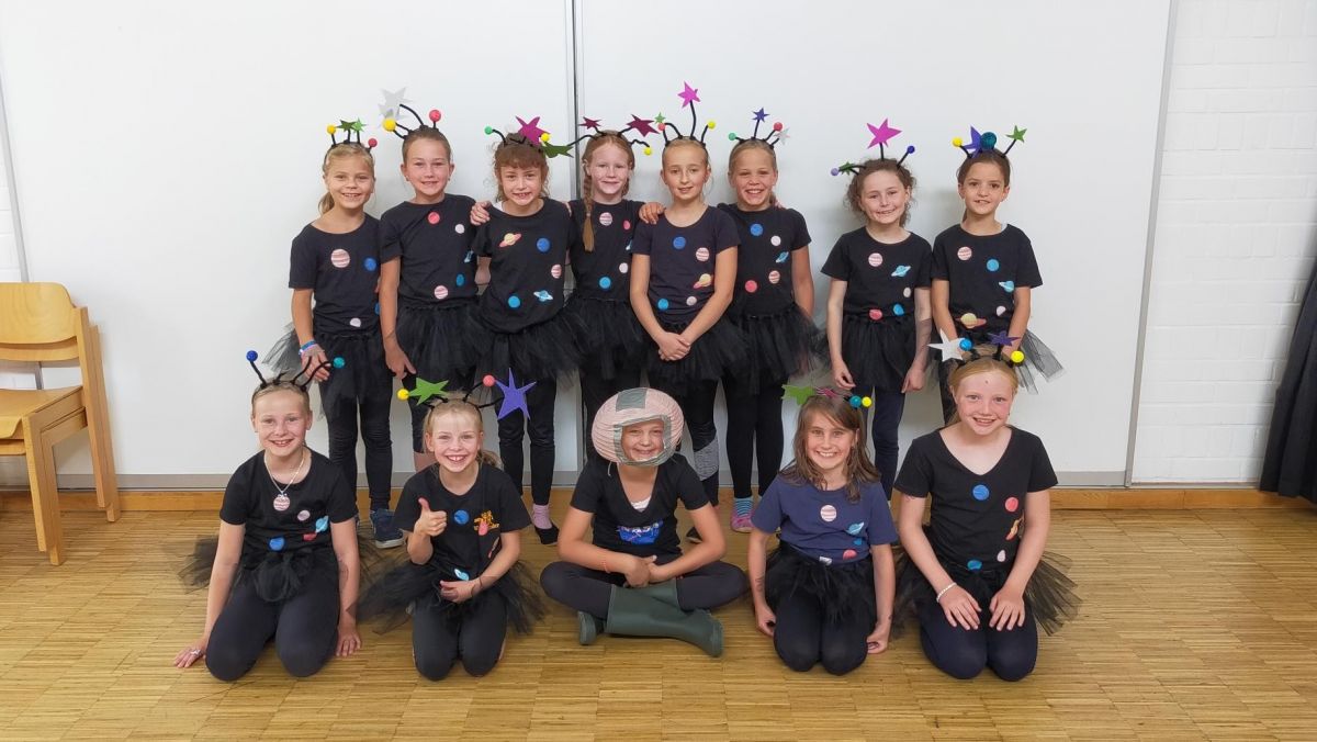 Zum Abschluss der Sommerferien fand ein Tanzworkshop in der OT Olpe statt. von privat