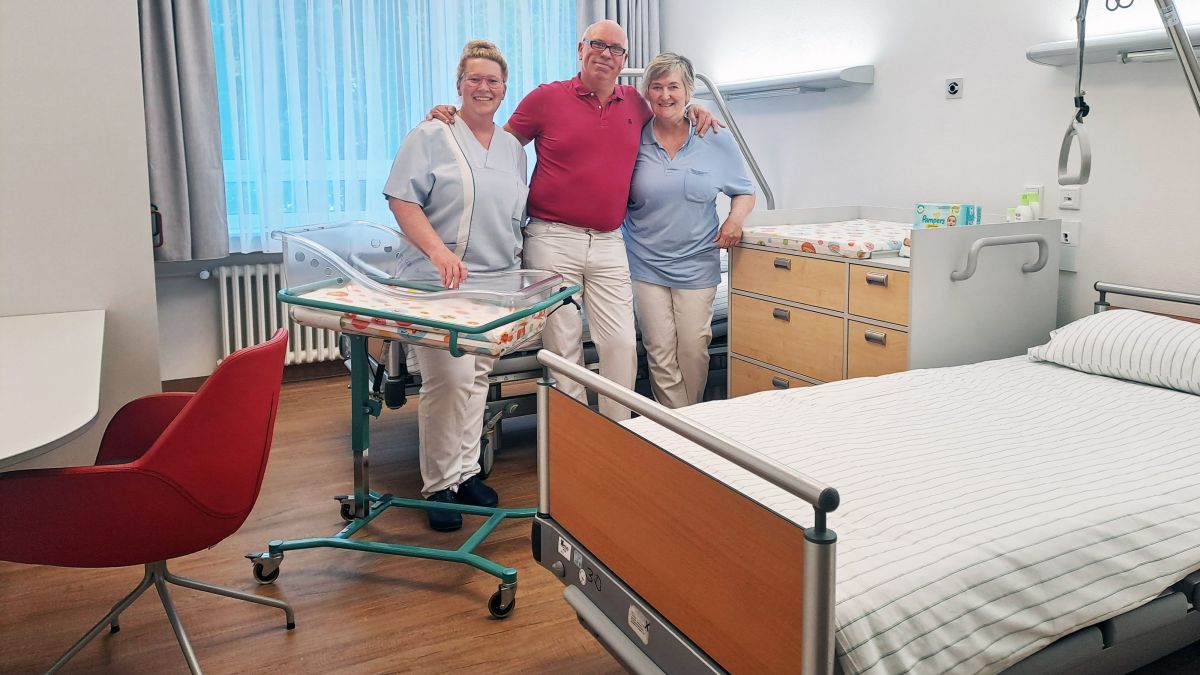 Im St. Martinus-Hospital in Olpe gibt es neue Appartements für frisch gewordene Eltern. von GFO Kliniken Südwestfalen