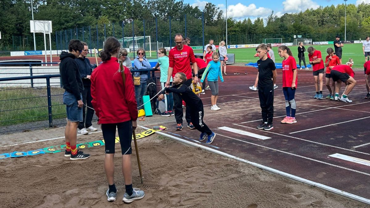 In Wenden fand jetzt der dritte Sportabzeichentag statt. von GSV Wenden
