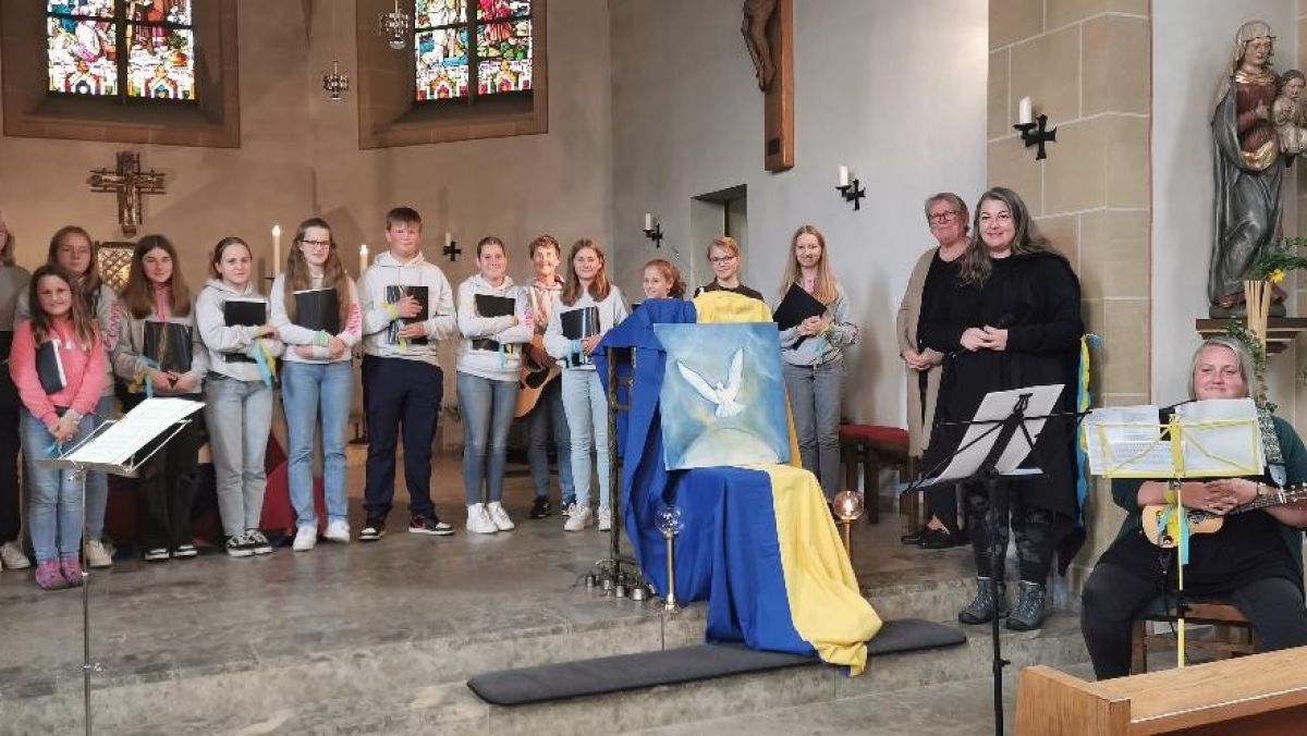 Das Friedensgebet in Serkenrode findet wöchentlich statt. von privat
