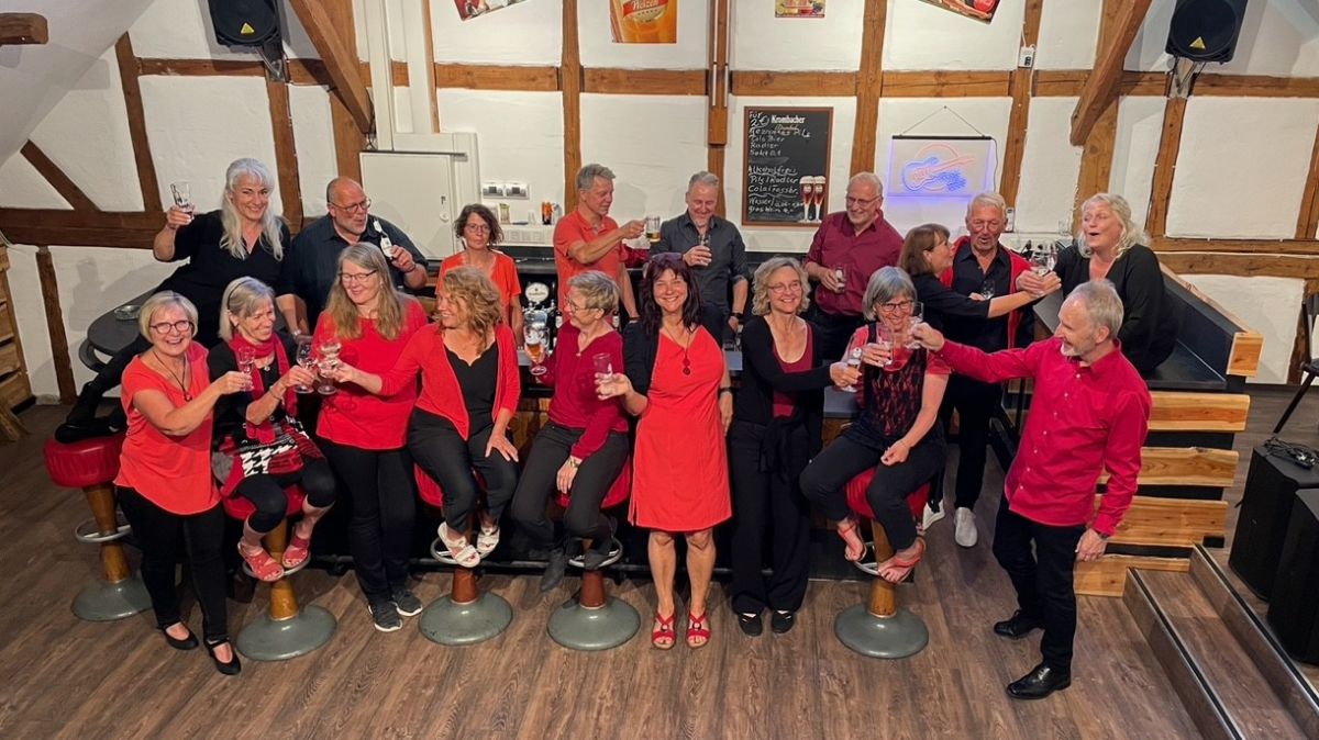 Der Chor „Sound of Voice“ lädt zum Thekenkonzert ein. von privat