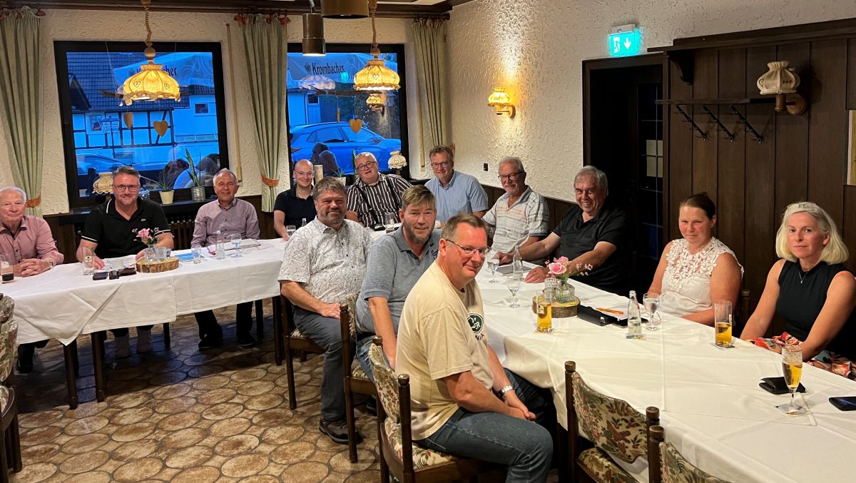 Vorstandssitzung beim CDU-Stadtverband Lennestadt. von privat