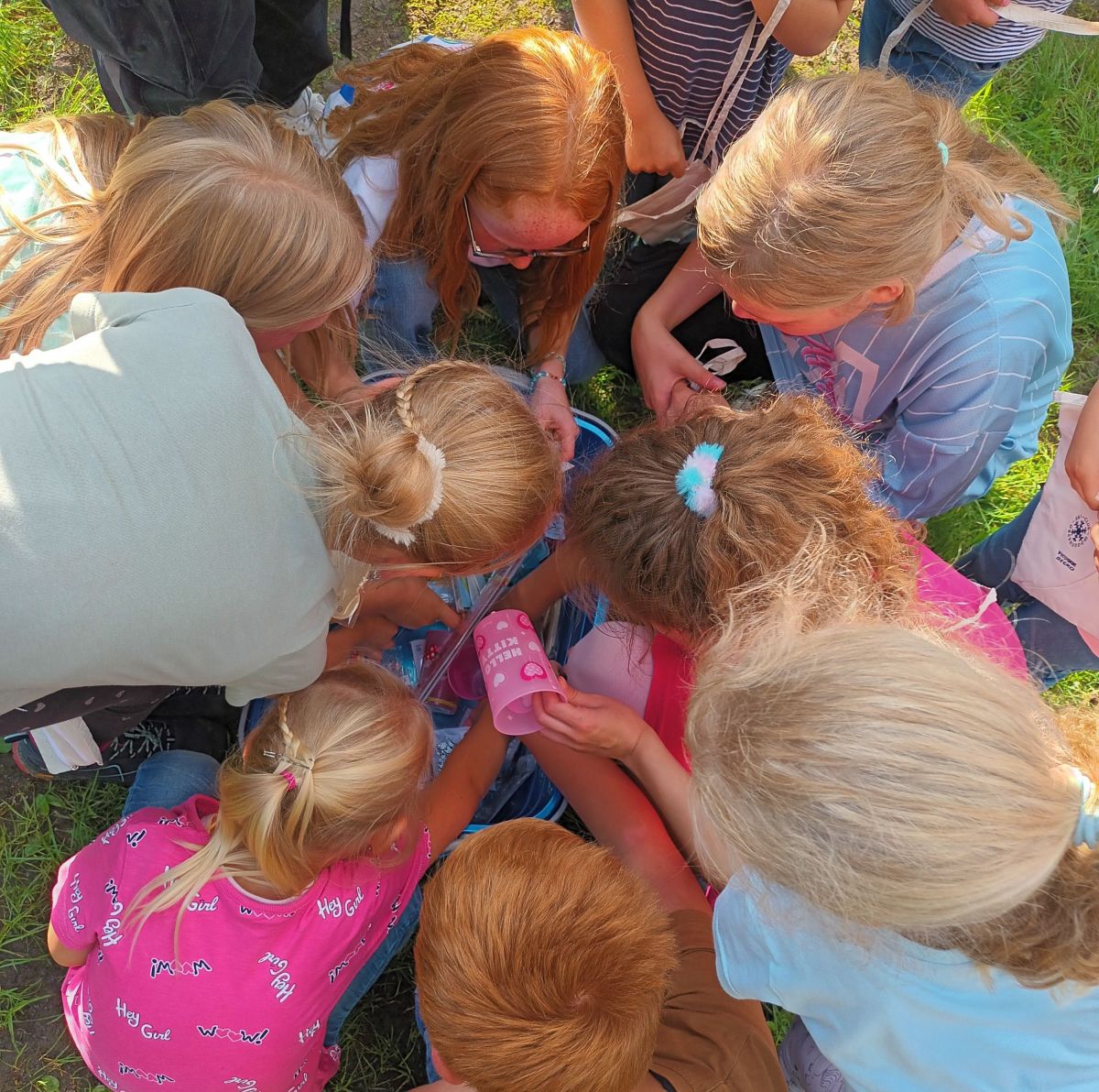 Für die teilnehmenden Kinder gab es kleine Preise und Überraschungen. von privat