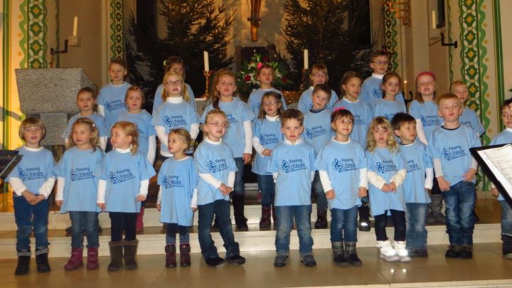 Der Kinder- und Jugendchor „Young Voices“ Oberelspe (Archivfoto).