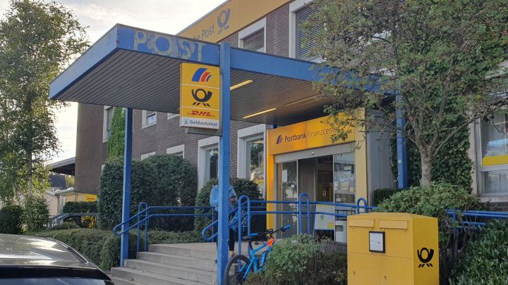 Die Postbank-Filiale in der Trift in Olpe wird Mitte Oktober 2023 geschlossen.